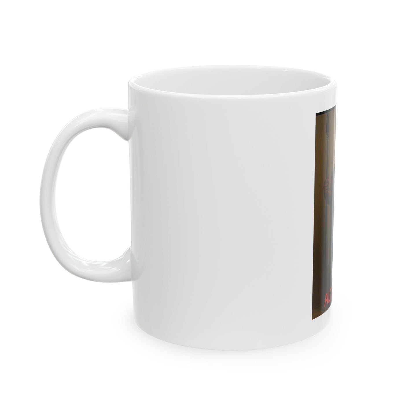 Ceramic Mug with Altamaha Maku Design, Coffee Mug, Unique Tea Cup, Gift for Him, Collector's Item, 11oz 15oz Options