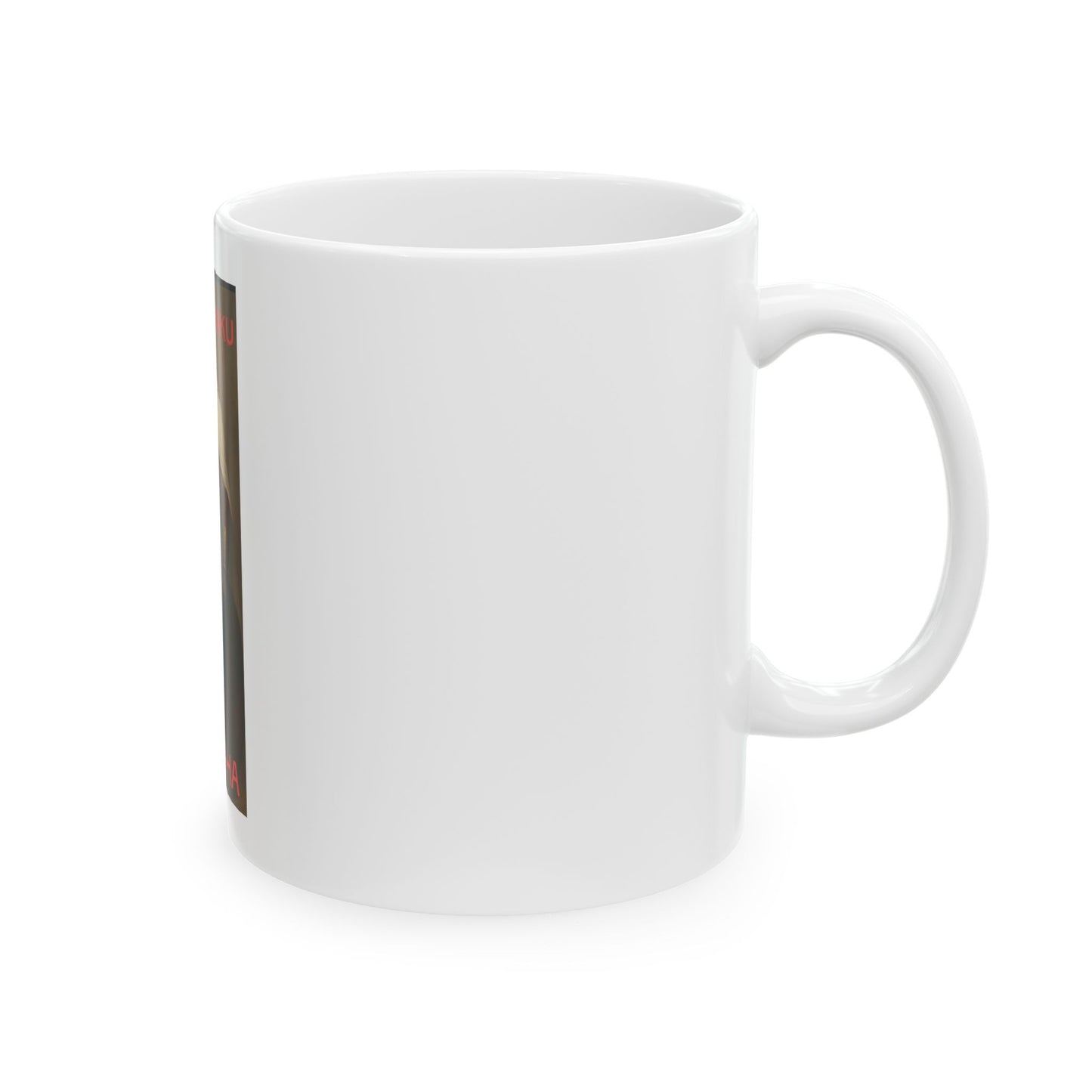 Ceramic Mug with Altamaha Maku Design, Coffee Mug, Unique Tea Cup, Gift for Him, Collector's Item, 11oz 15oz Options