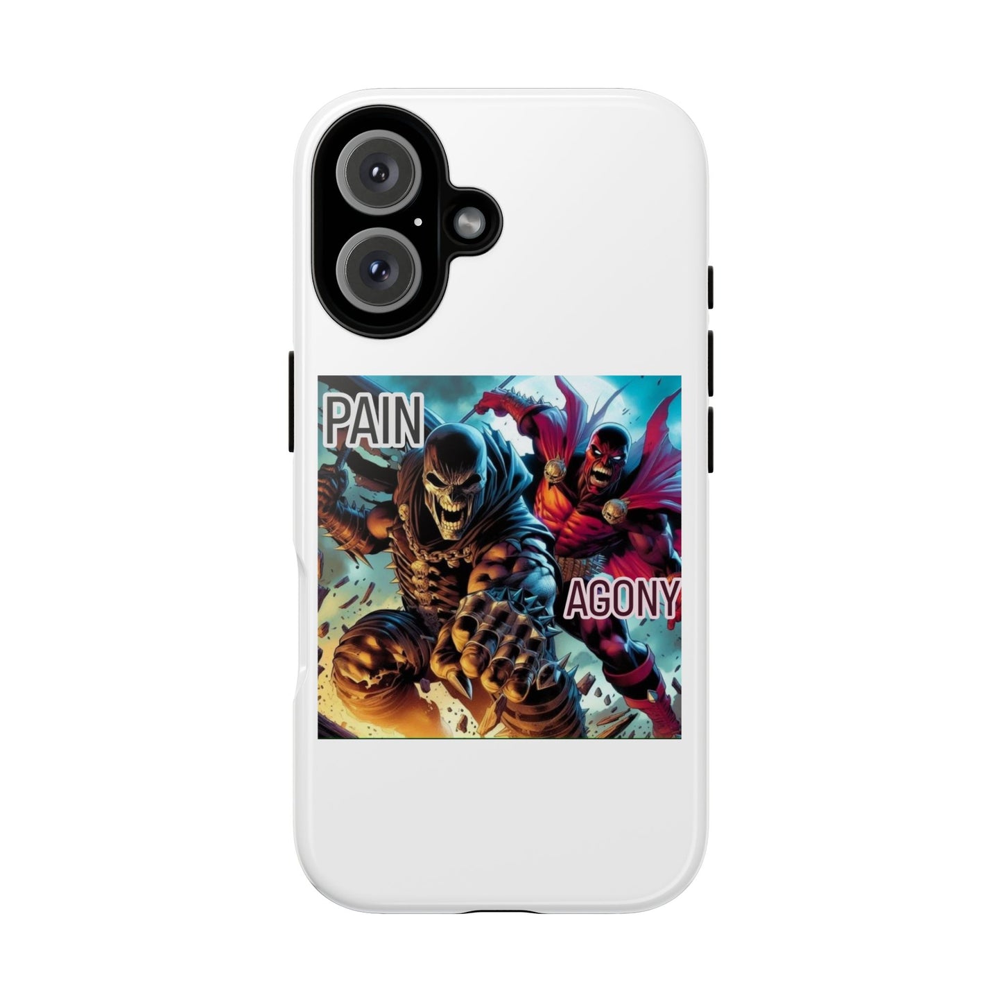 Tough Cases: Bold Phone Case for Gamers, Pain & Agony Design, Perfect for Birthdays, Special Occasions, Unique Gift Idea