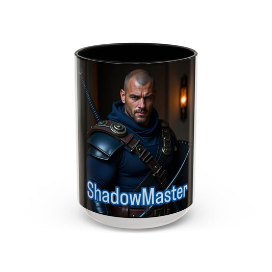ShadowMaster Accented Coffee Mug | Ideal Gift for Fans, Collectors, Birthdays, Cosplay or Home Decor