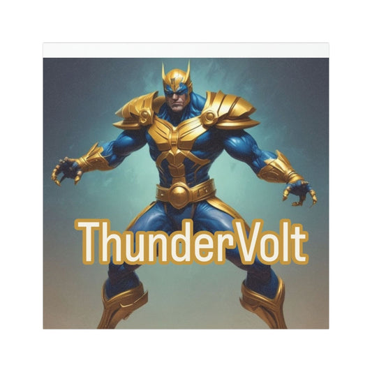 ThunderVolt Car Magnets | Superhero Auto Decor, Unique Gifts for Fans, Cool Car Accessories, Comic & Pop Culture Decor