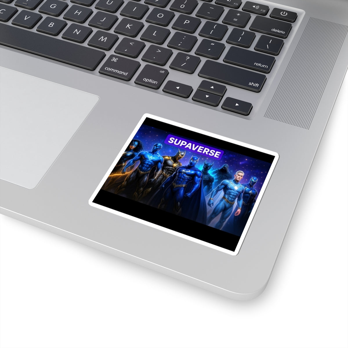 Supaverse Kiss-Cut Stickers - Superhero Decor, Laptop Stickers, Party Favors, Comic Book Gifts, Gamer Accessories