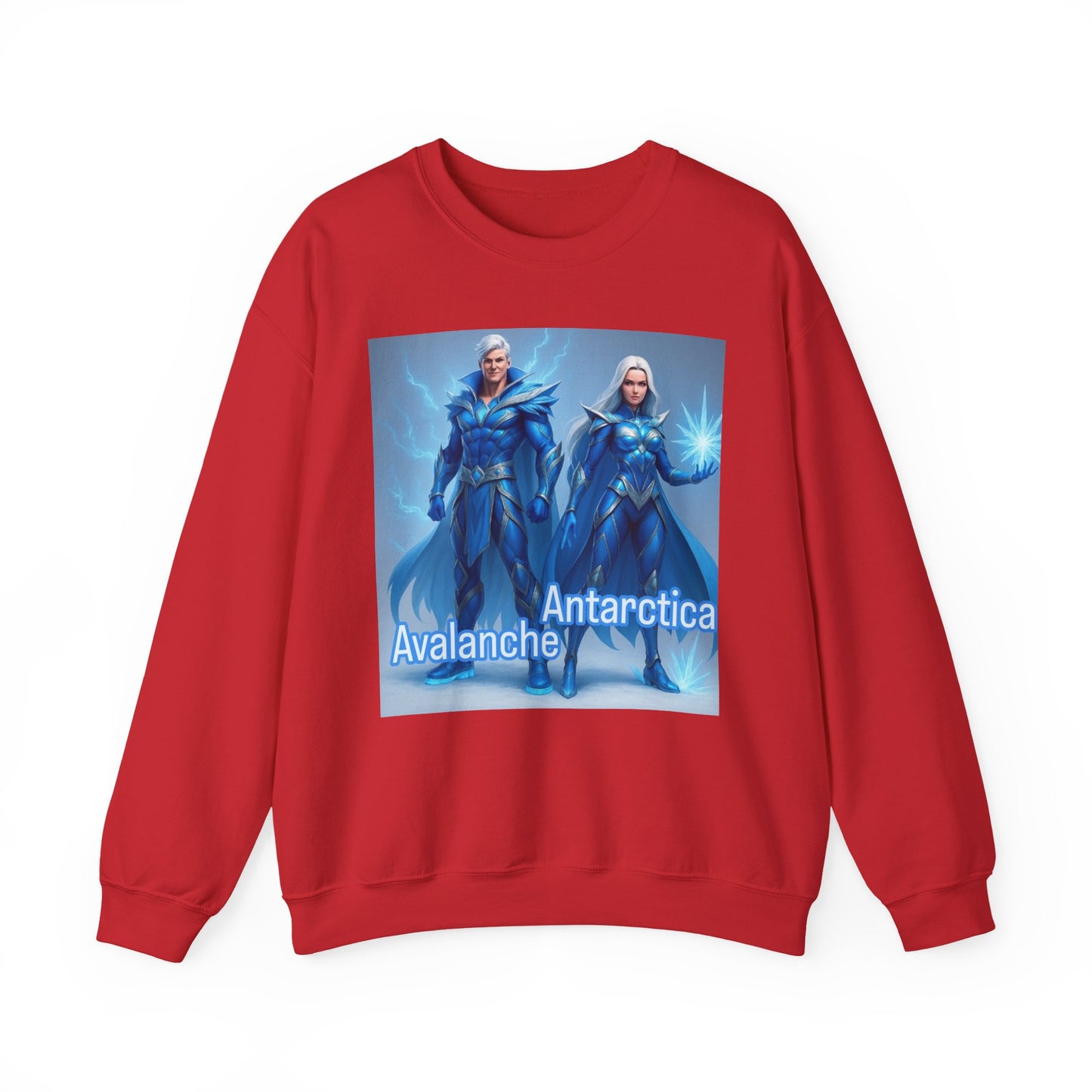 Antarctica Avalanche Ice Mage Crewneck Sweatshirt