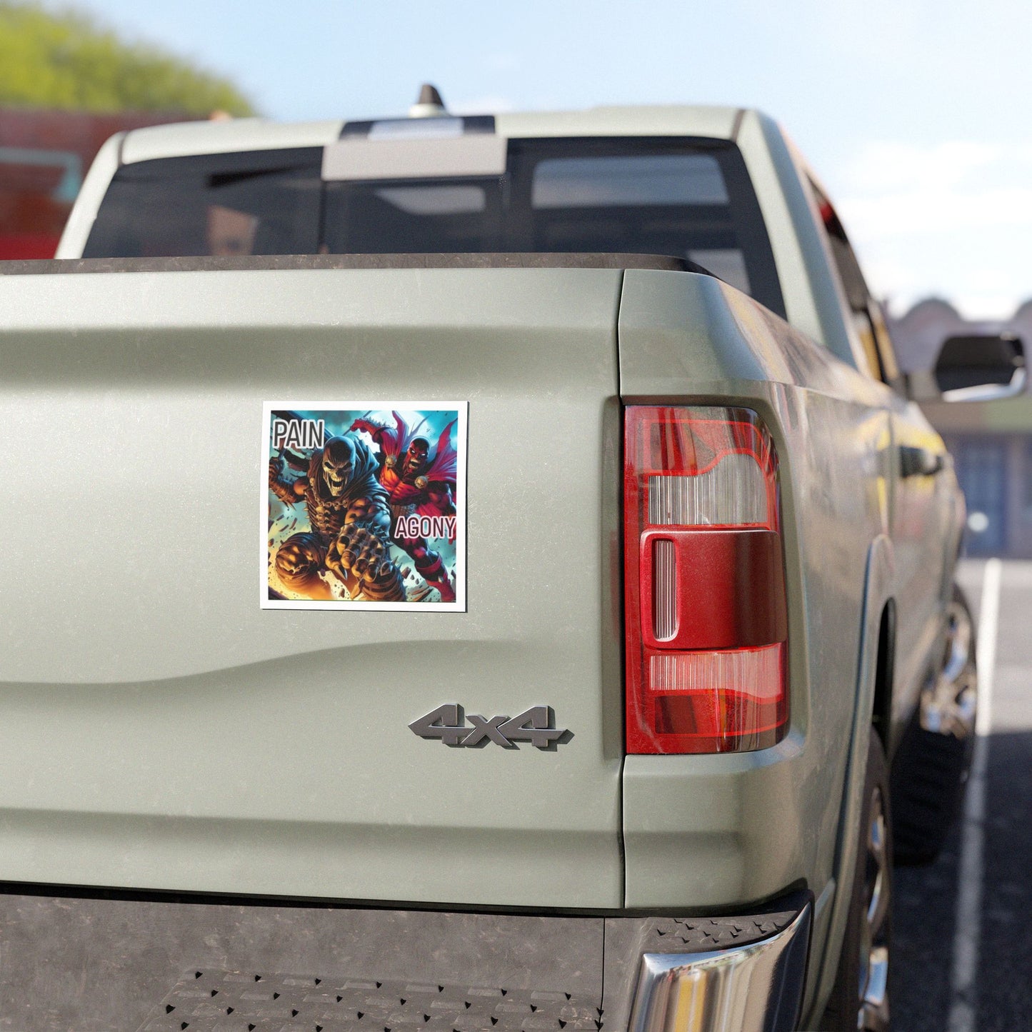 Car Magnet featuring "Pain" and "Agony" Design - Unique Auto Decor, Gifts for Superhero Fans, Car Accessories, Collectible Magnet, Fun [...]