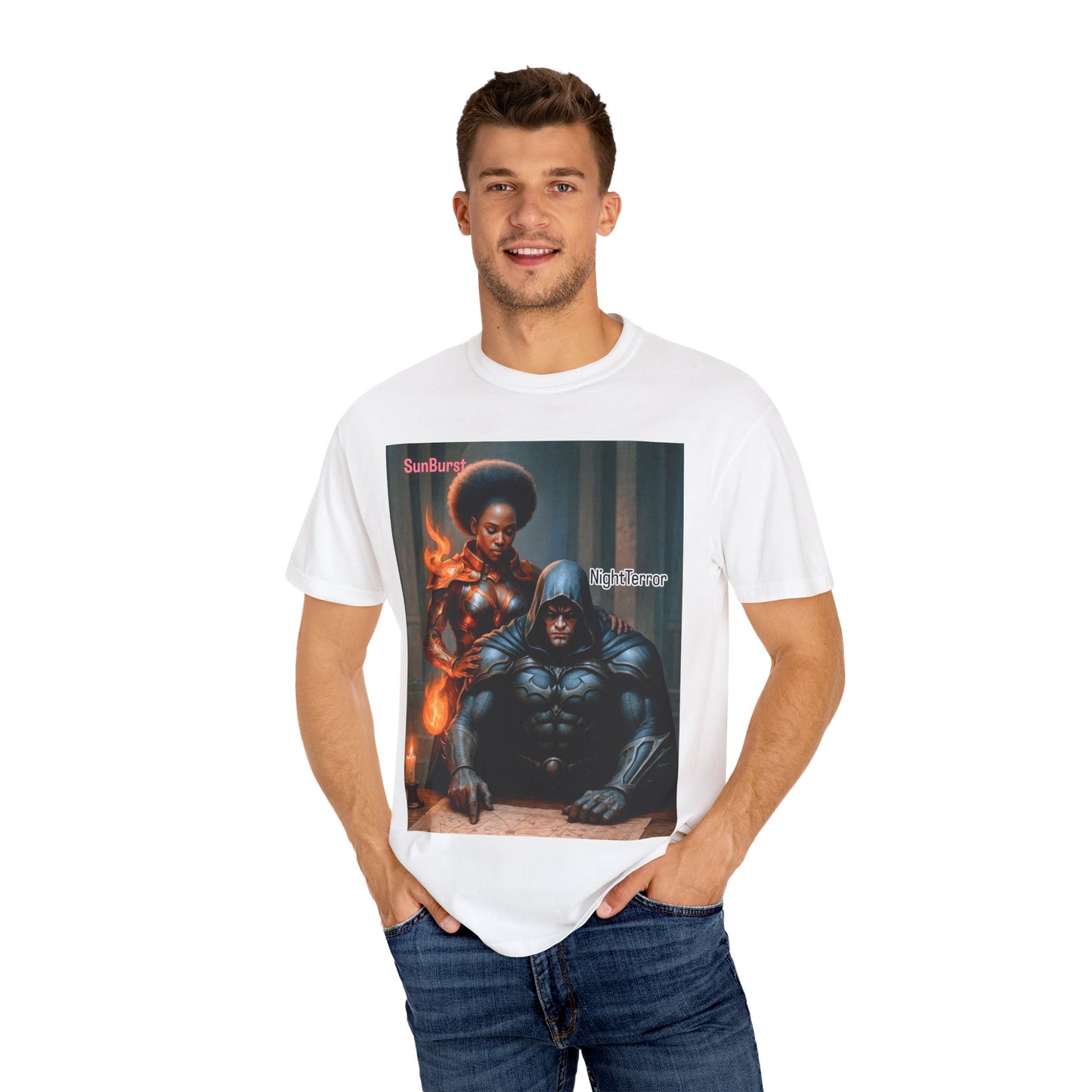 Superhero Graphic T-Shirt, Unisex Apparel, Casual Wear, Birthday Gifts, Comic Book Lover Shirt