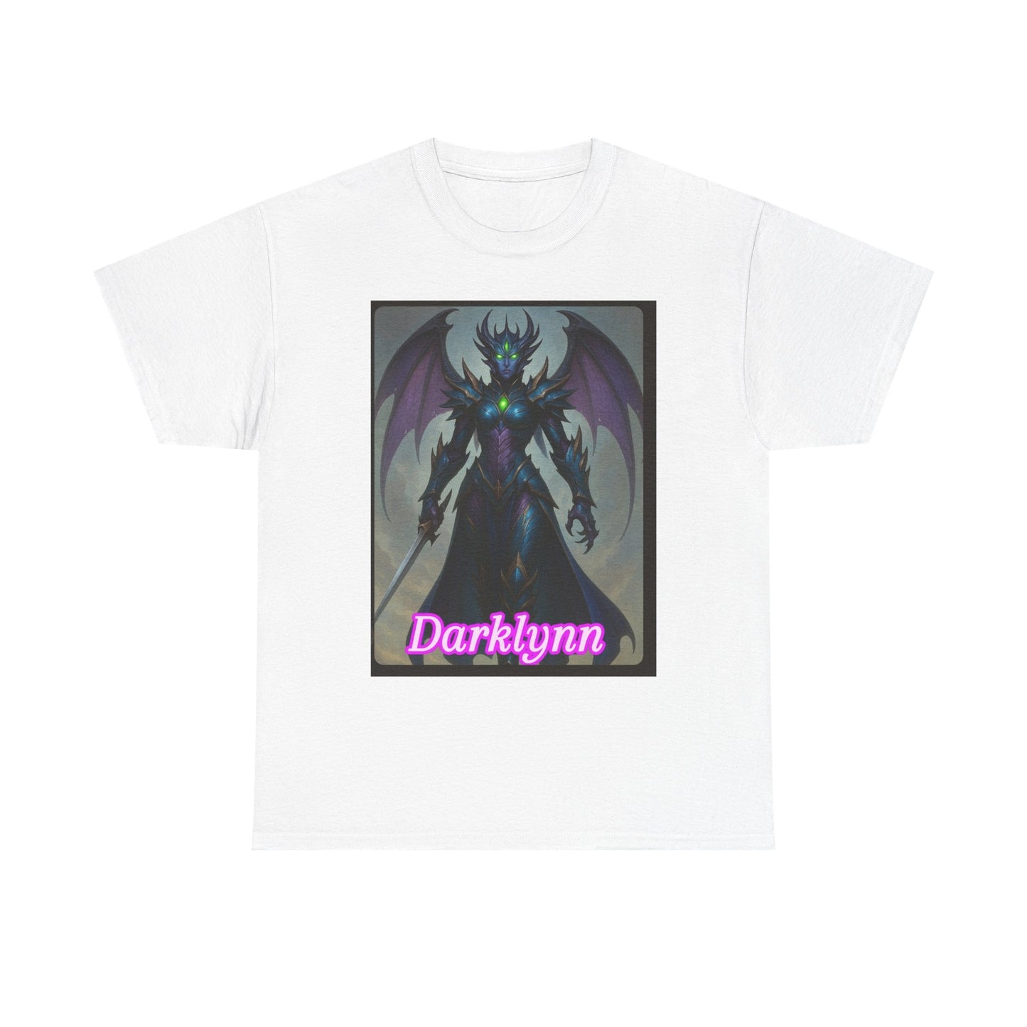 Darklynn Demon Queen Tee — Gothic Fantasy Graphic T‑Shirt
