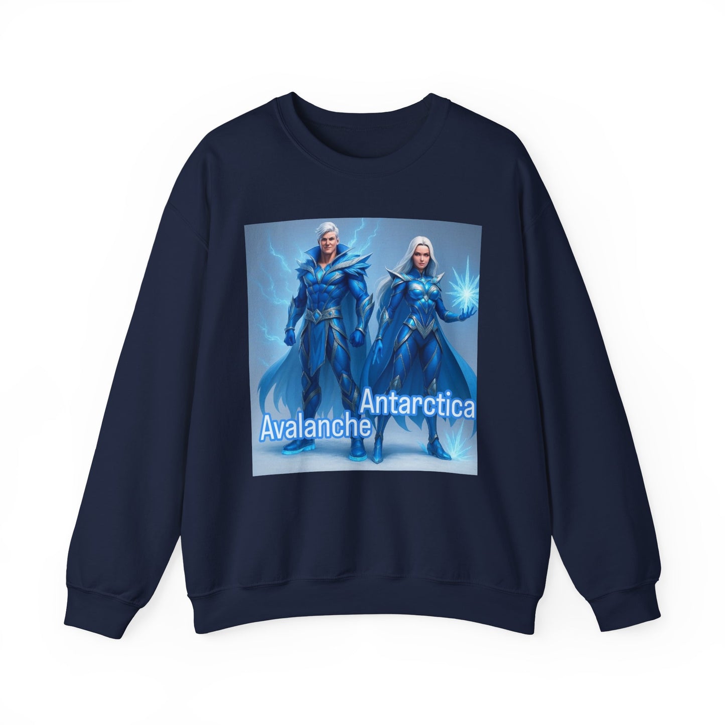 Antarctica Avalanche Ice Mage Crewneck Sweatshirt