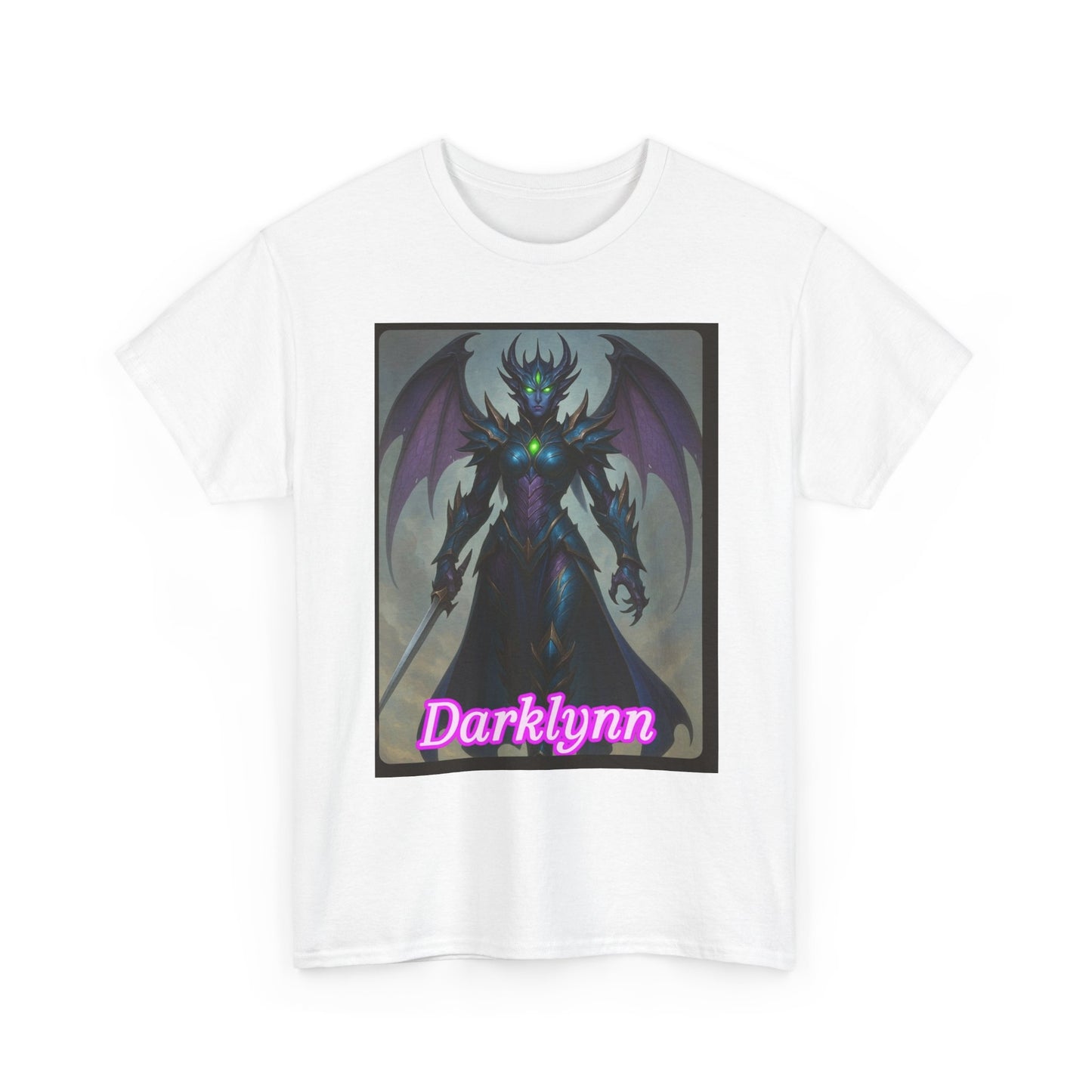 Darklynn Demon Queen Tee — Gothic Fantasy Graphic T‑Shirt