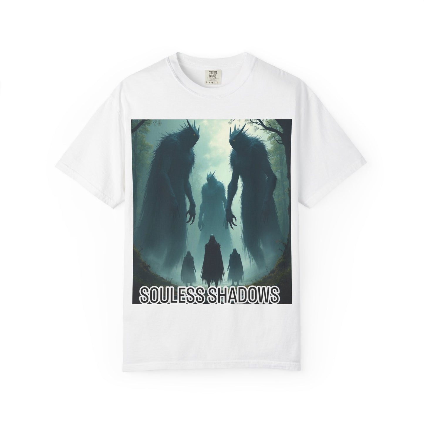 Soulless Shadows Unisex T-Shirt - Perfect for Halloween, Fantasy Fans, Casual Wear, Gifts, Unique Art Apparel