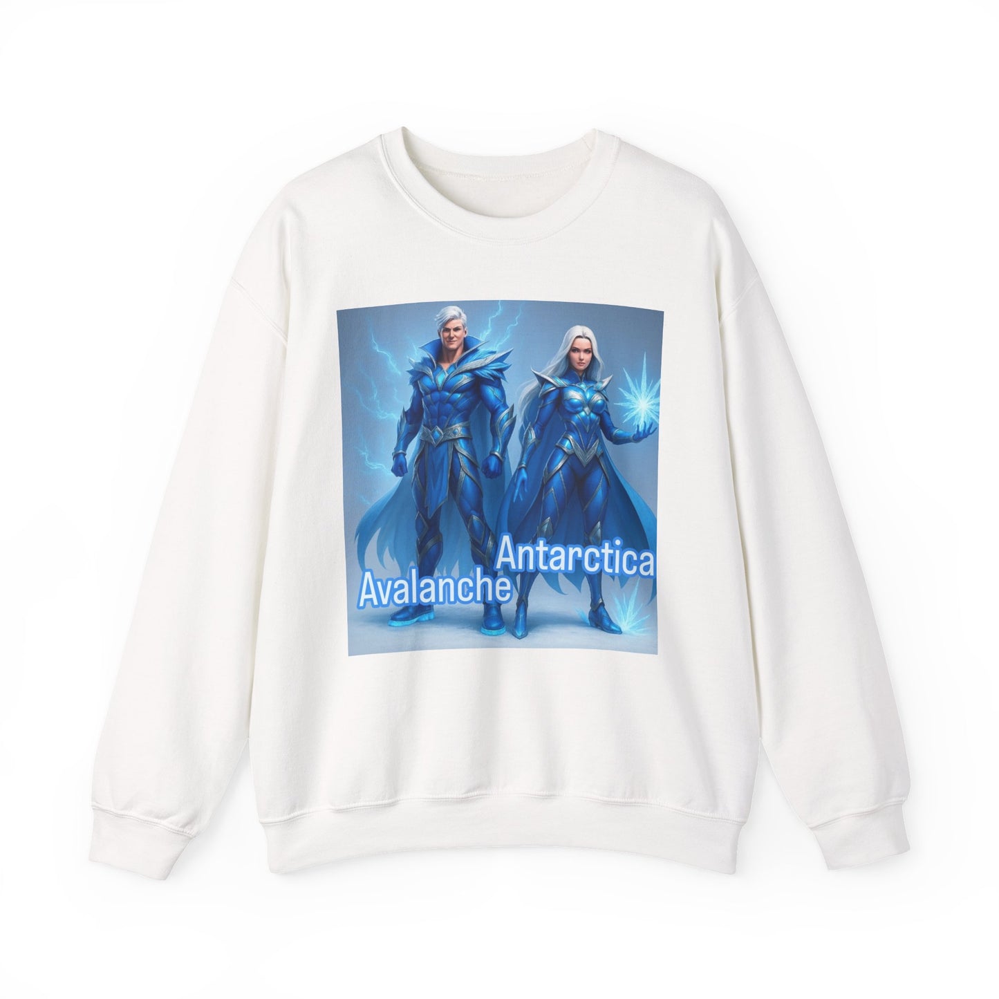Antarctica Avalanche Ice Mage Crewneck Sweatshirt