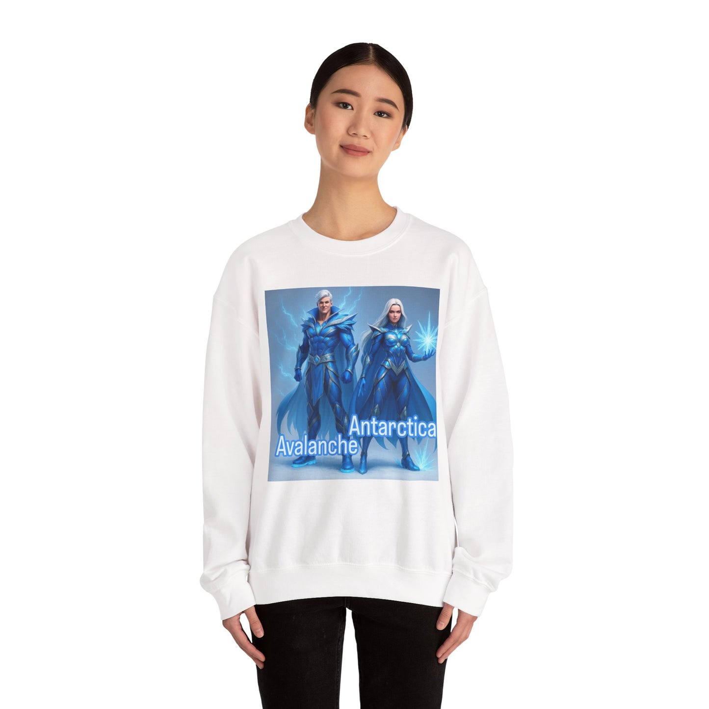 Antarctica Avalanche Ice Mage Crewneck Sweatshirt