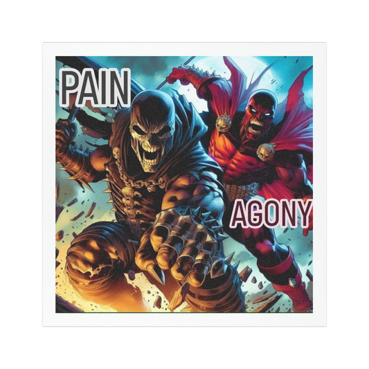 Car Magnet featuring "Pain" and "Agony" Design - Unique Auto Decor, Gifts for Superhero Fans, Car Accessories, Collectible Magnet, Fun [...]
