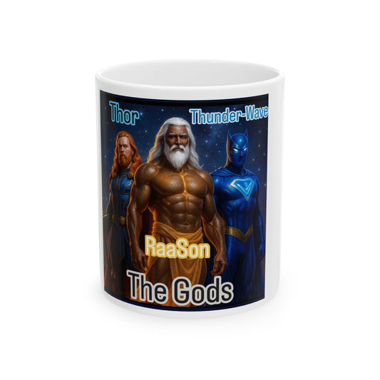 The Gods Ceramic Mug - Perfect Gift for Superhero Enthusiasts, Fantastic Coffee Lover's Mug, Gifts for Birthdays, Father's Day, [...]
