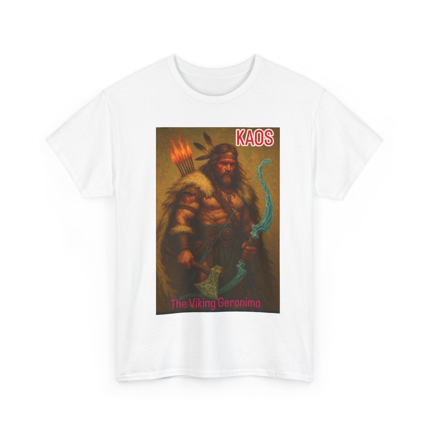 Vintage Kaos Graphic Tee, Unisex Heavy Cotton Shirt, Retro Art Apparel, Perfect for Casual Wear, Gifts for Him and Her, Statement Fashion