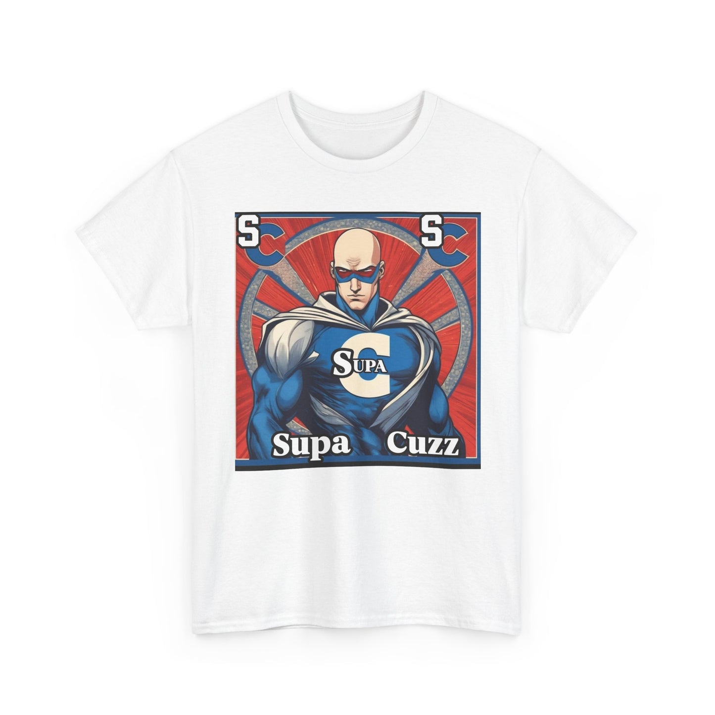 Supa Cuzz Graphic Tee - Unisex T-Shirt, Superhero Apparel, Casual Wear, Gift for Comics Lovers, Birthday and Celebration Tee