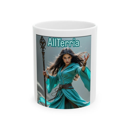 Enchanting AllTerria Ceramic Mug | Fantasy Art Mug for Gift Giving, Coffee Lovers, Home Decor, Birthday, Holidays