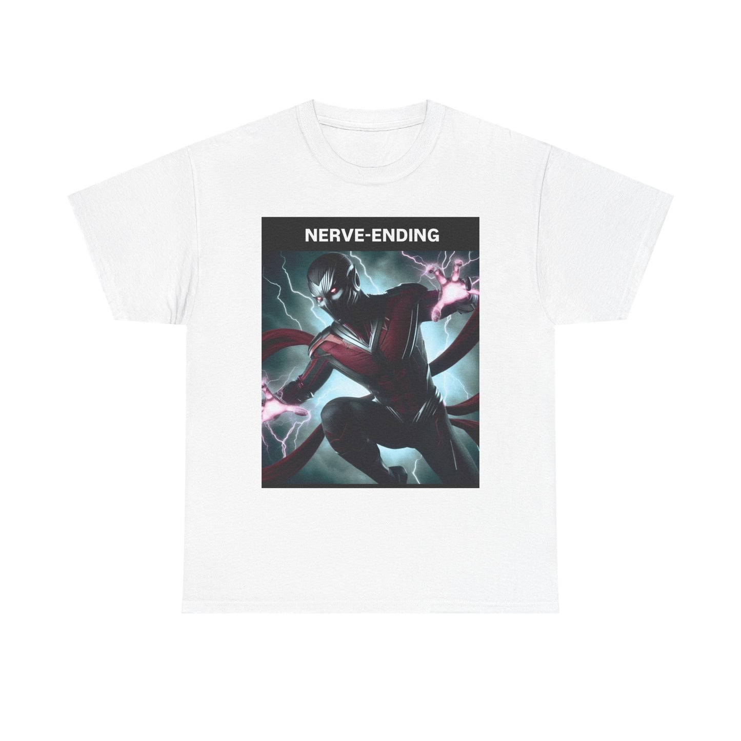 Nerve-Ending Graphic Tee | Unisex Heavy Cotton T-Shirt, Casual Wear, Street Style, Unique Gift, Everyday Comfort, Fan Merchandise