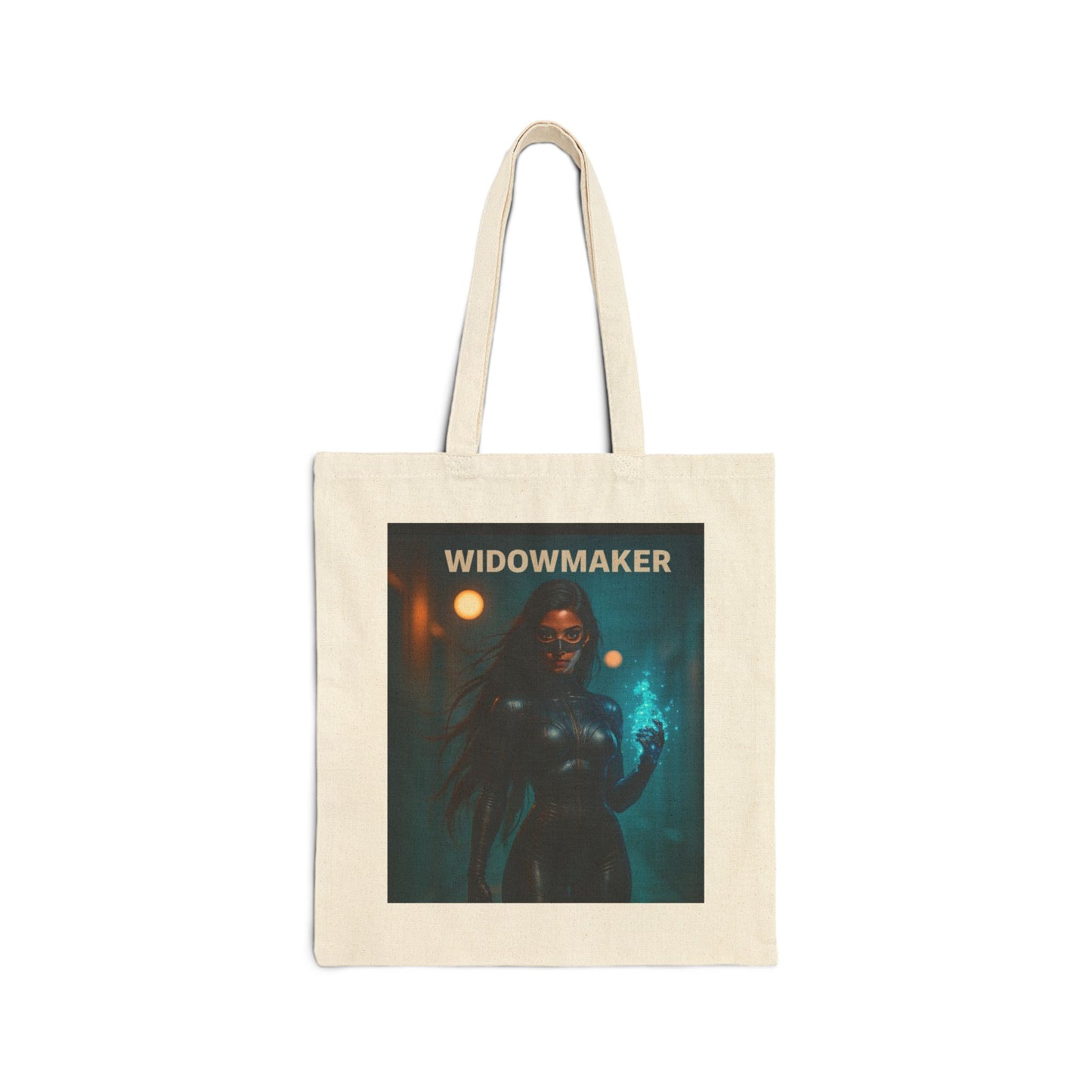 Widowmaker Cotton Canvas Tote Bag | Stylish Eco-Friendly Shopping Bag, Gamer Gift, Carry-All Tote, Art Lover's Accessory