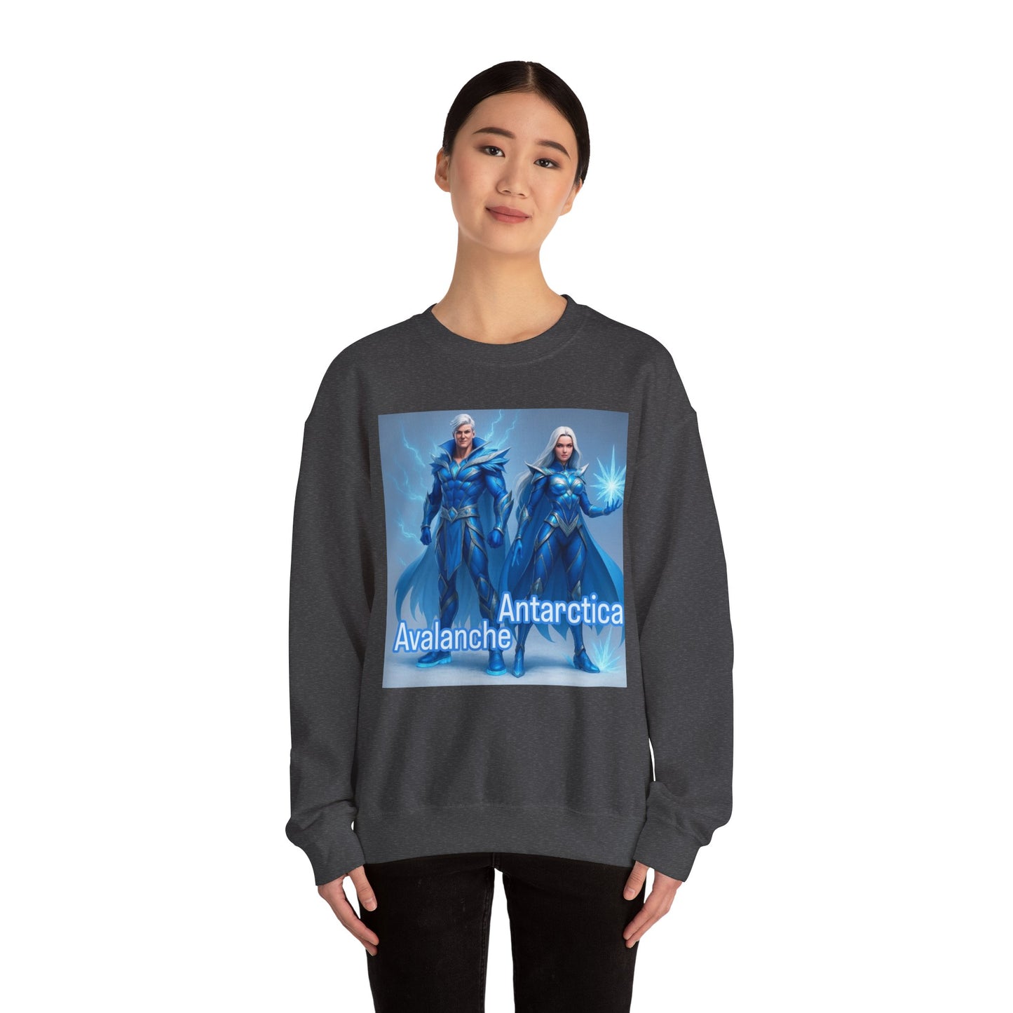 Antarctica Avalanche Ice Mage Crewneck Sweatshirt