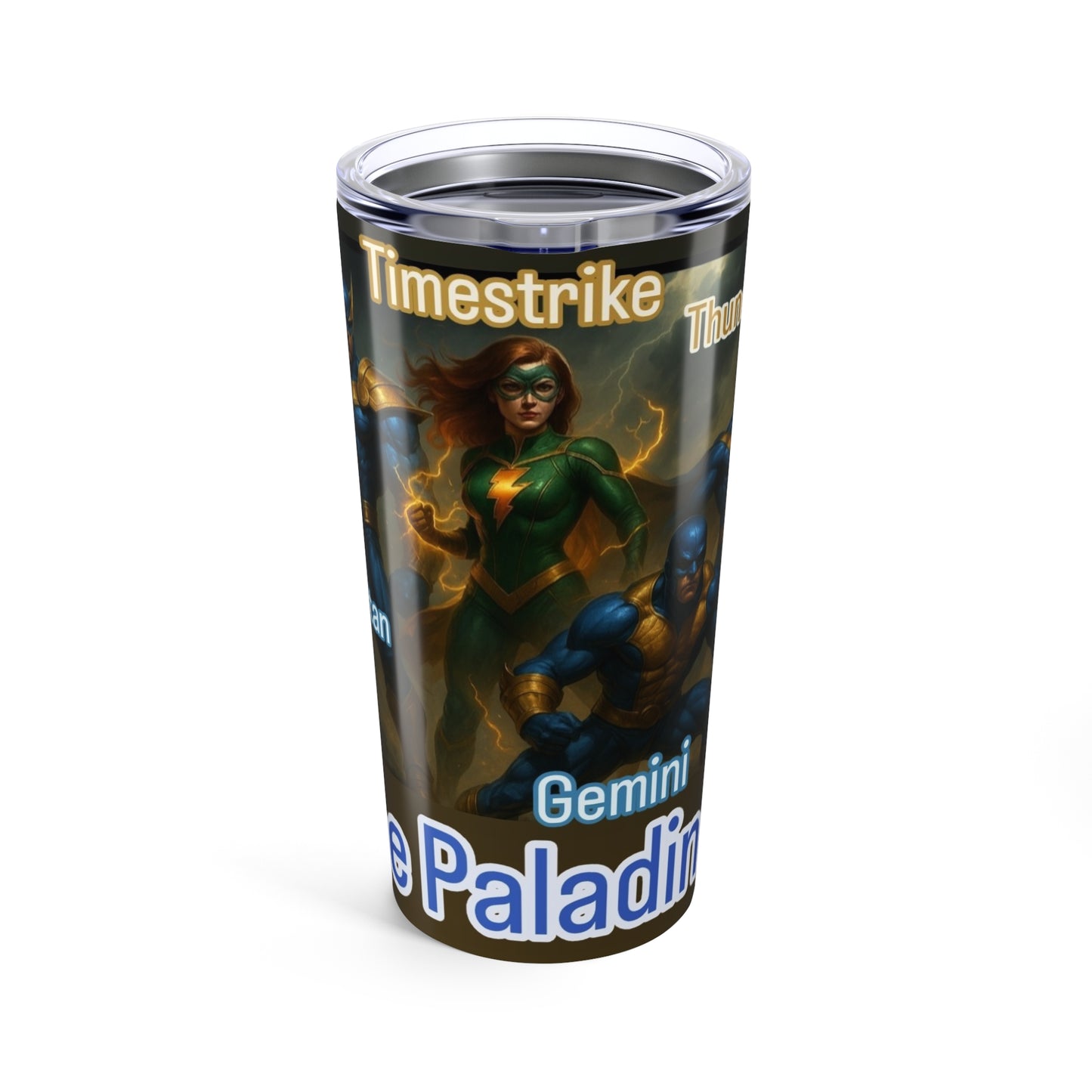 Heroic Adventure Tumbler 20oz - Perfect for Gamers, Nerds, and Fantasy Lovers, Unique Gift for Birthdays, Holidays, and Events