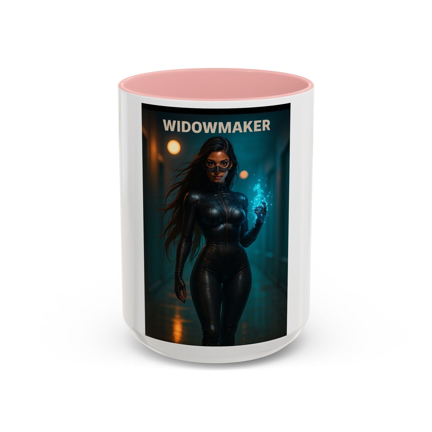 Widowmaker Accent Coffee Mug | Gamer Gift, Collectible Mug, Overwatch Decor, Unique Coffee Cup, Fantasy Mug