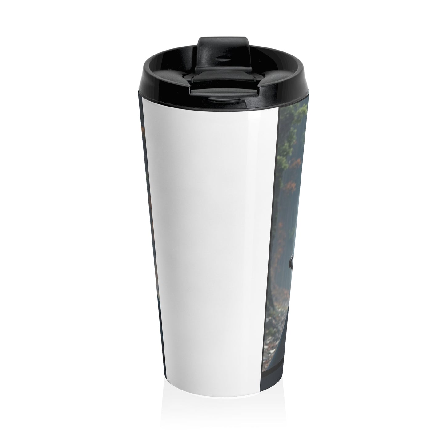 Fantasy-Themed Stainless Steel Travel Mug, Deathstiny Mug, Adventure Travel Cup, Unique Gift for Gamers, Personalized Travel Drinkware