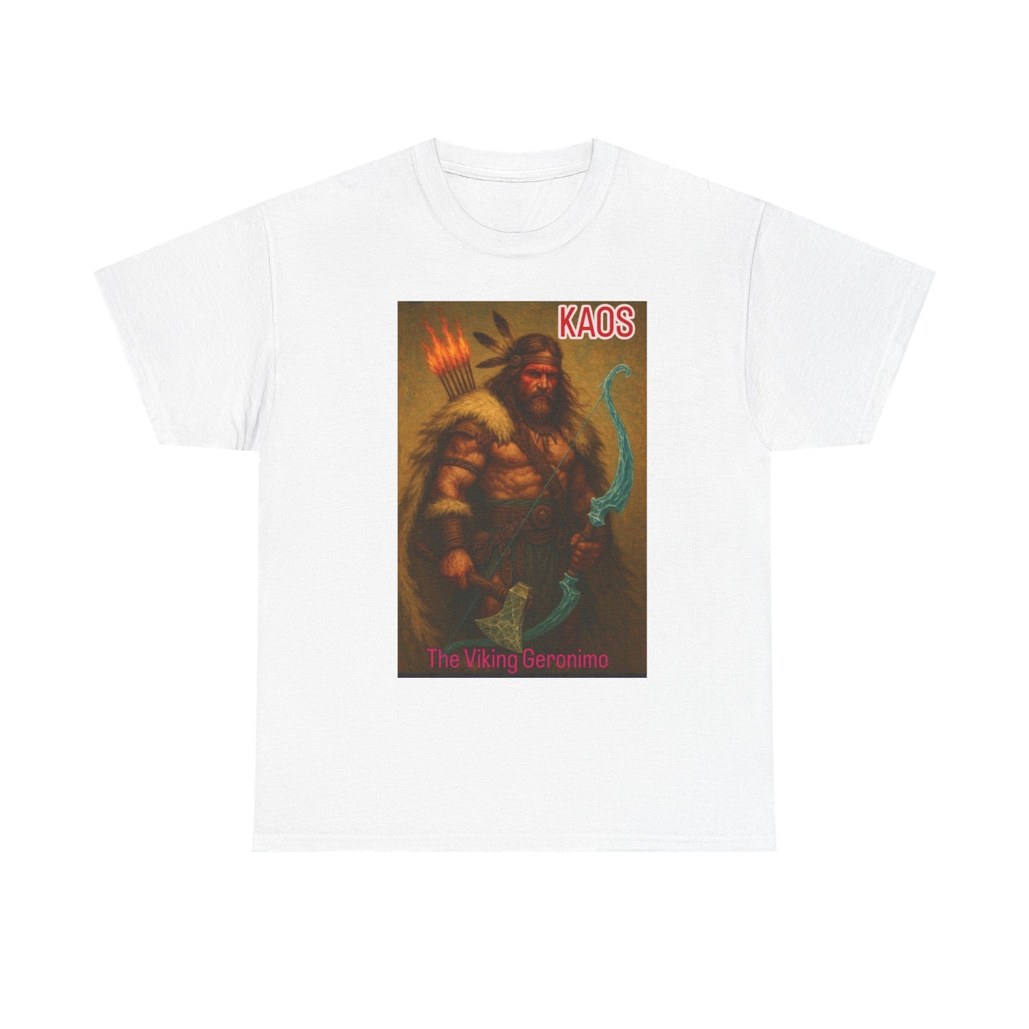 Vintage Kaos Graphic Tee, Unisex Heavy Cotton Shirt, Retro Art Apparel, Perfect for Casual Wear, Gifts for Him and Her, Statement Fashion