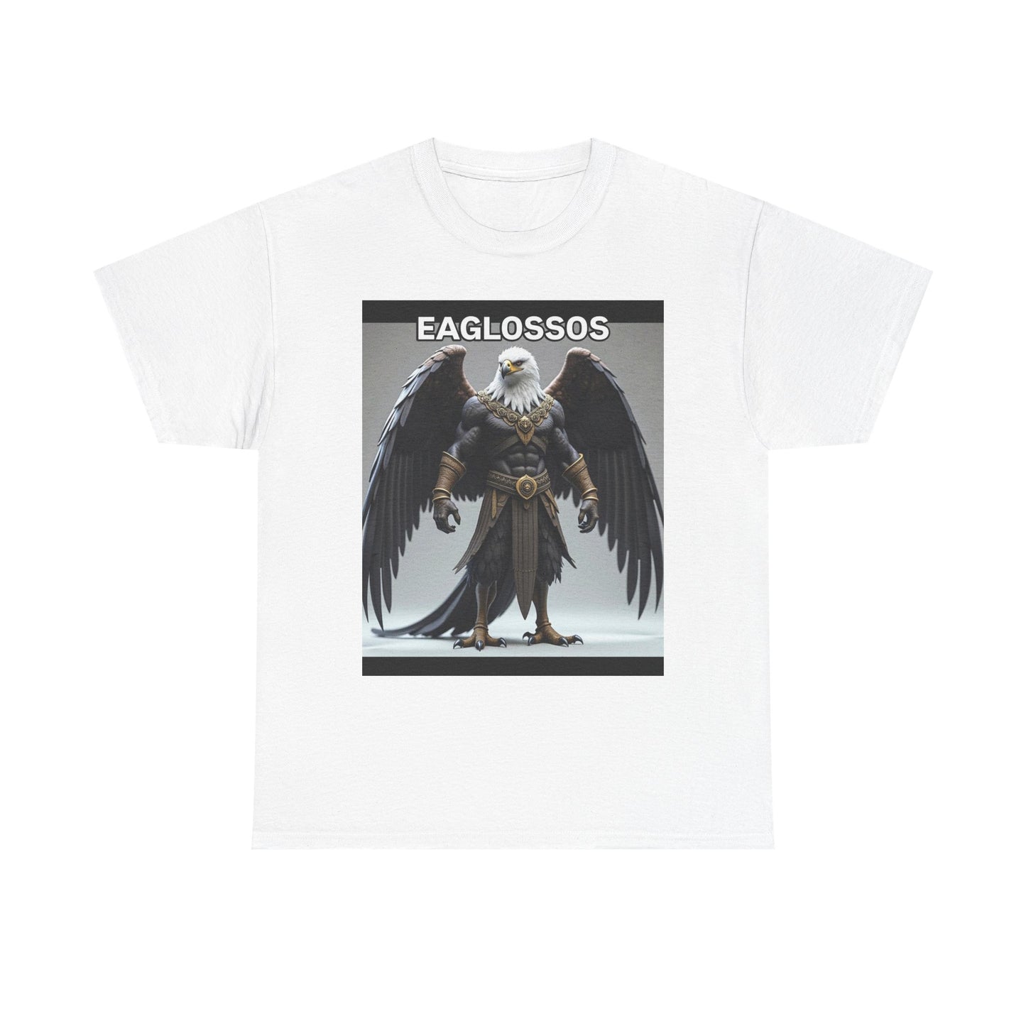 Eaglossos Graphic Tee - Unisex Heavy Cotton Shirt for Casual Wear, Gift for Gamers, Fantasy Enthusiasts, Everyday Style, Comfortable Apparel