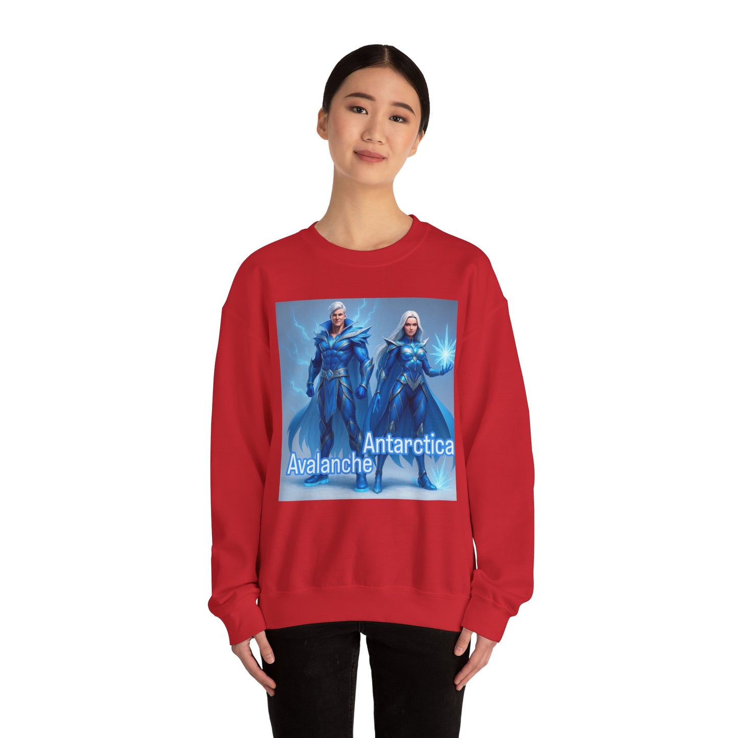 Antarctica Avalanche Ice Mage Crewneck Sweatshirt