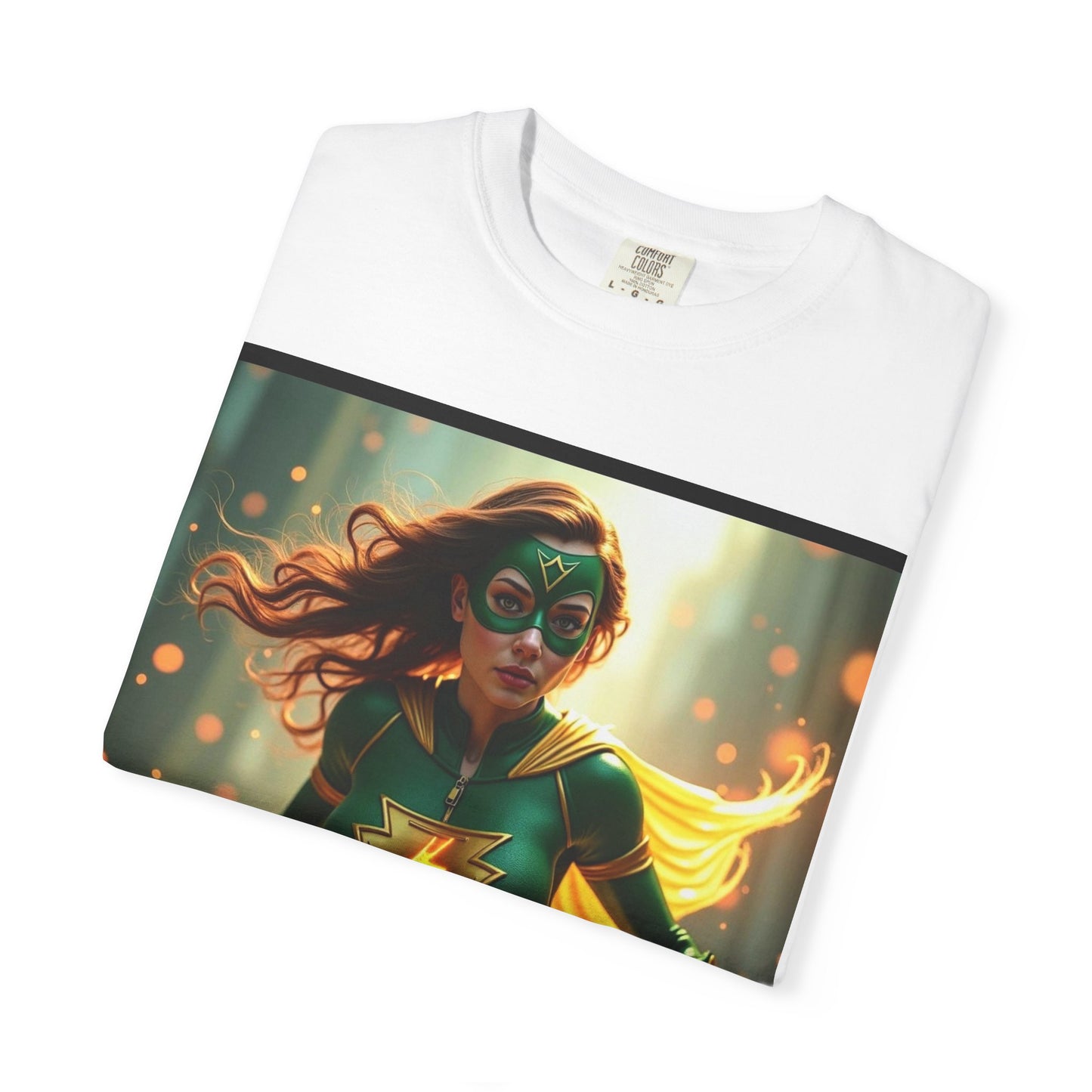 Superhero Timestrike T-shirt for Fans, Casual Wear, Gift for Comic Lovers, Graphic Tee for Events, Unisex Apparel