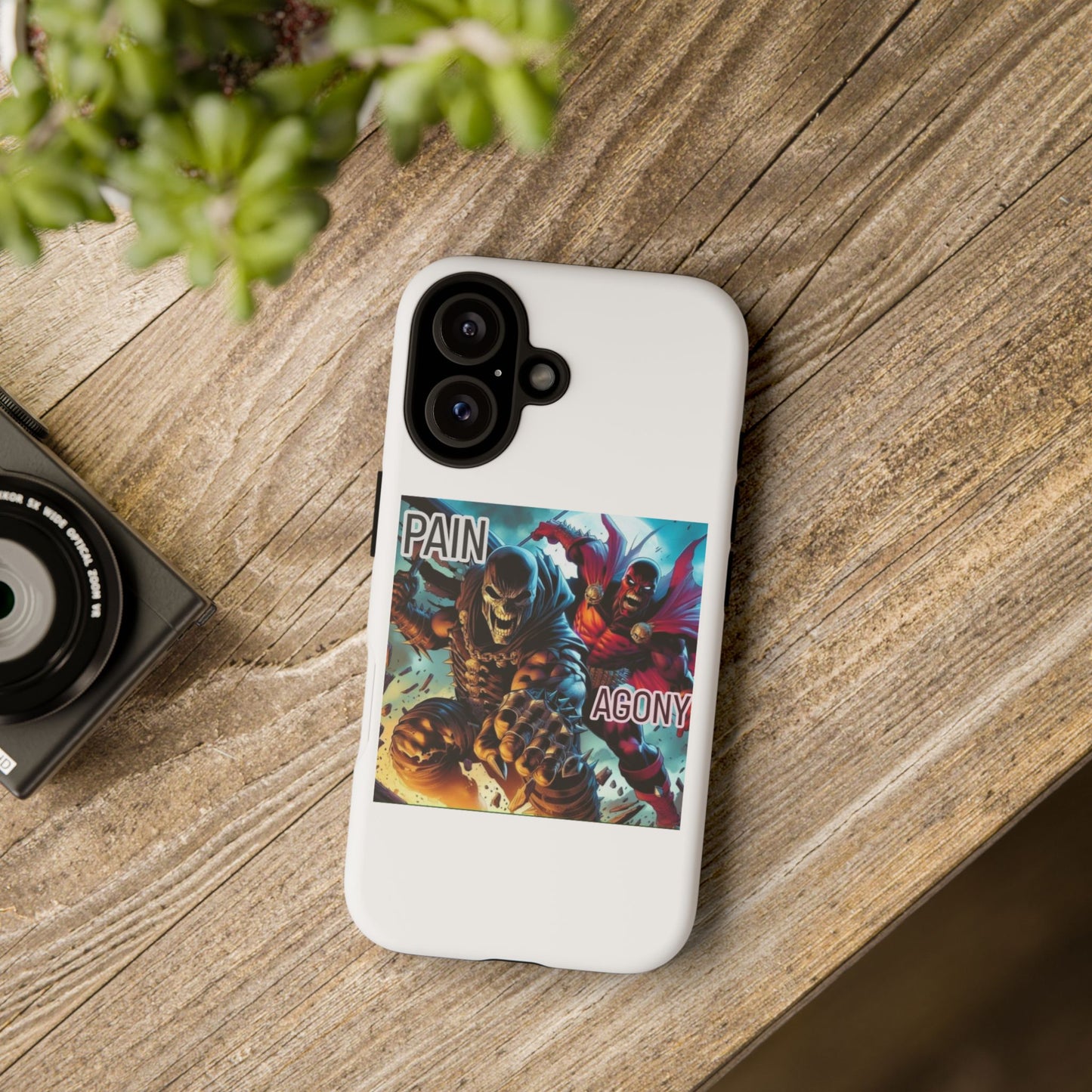 Tough Cases: Bold Phone Case for Gamers, Pain & Agony Design, Perfect for Birthdays, Special Occasions, Unique Gift Idea