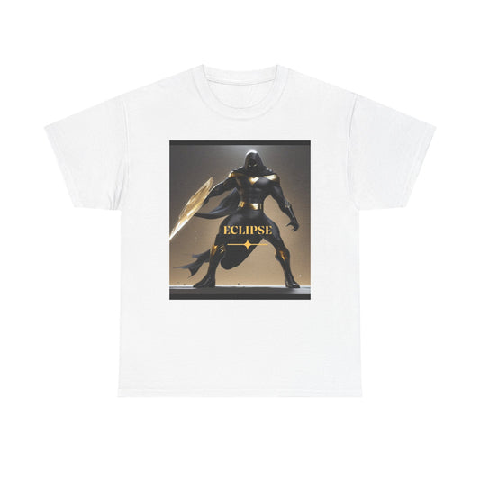 Eclipse Graphic Tee | Unisex Heavy Cotton T-Shirt, Superhero Fashion, Unique Gift, Comic Book Memes, Everyday Wear