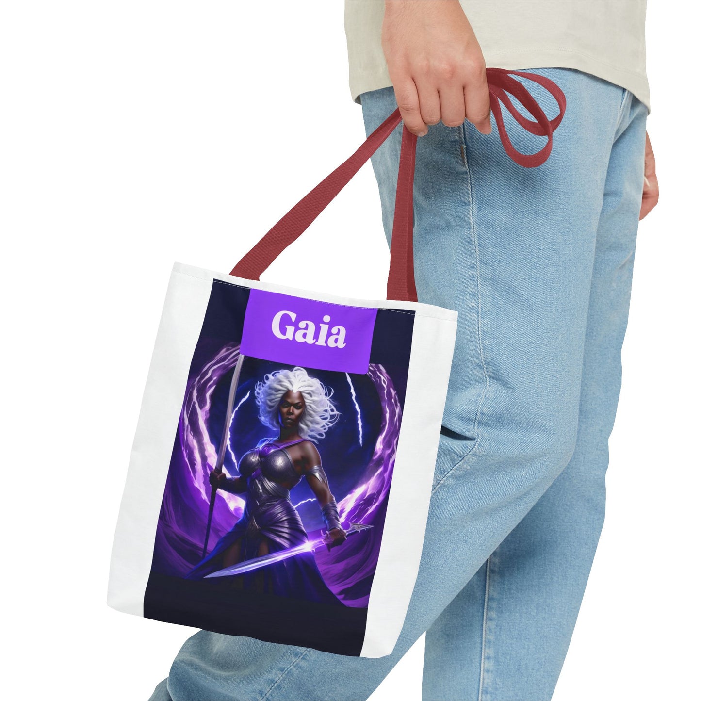 Gaia-Inspired Tote Bag | Goddess Art Tote, Eco-Friendly Bag, Gift for Her, Beach/Shopping Bag, Astrology Lover