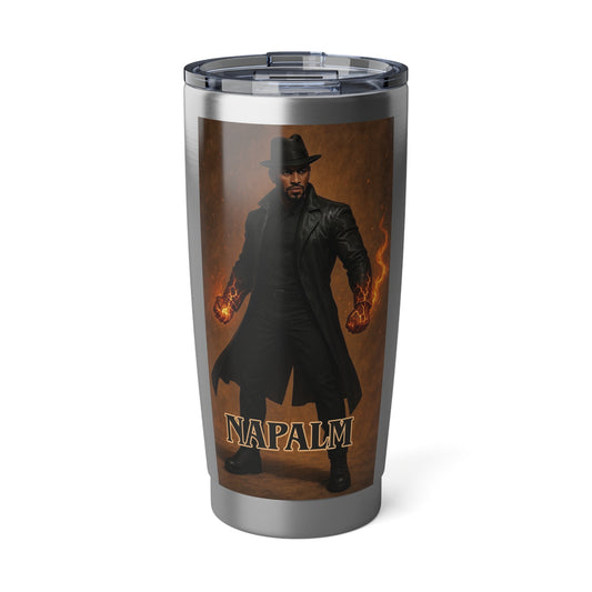 NAPALM 20oz Tumbler – Fire Mage Stainless Travel Tumbler