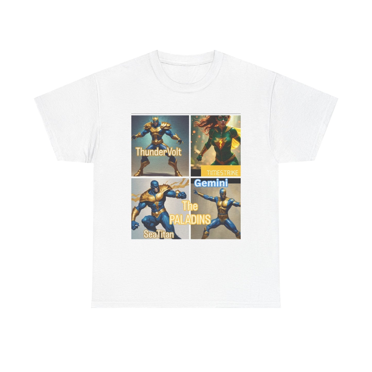 Superhero Graphic Tee, Fun Gift for Comic Lovers, Unisex Cotton T-Shirt, Cool Casual Wear, Unique Present for Birthdays