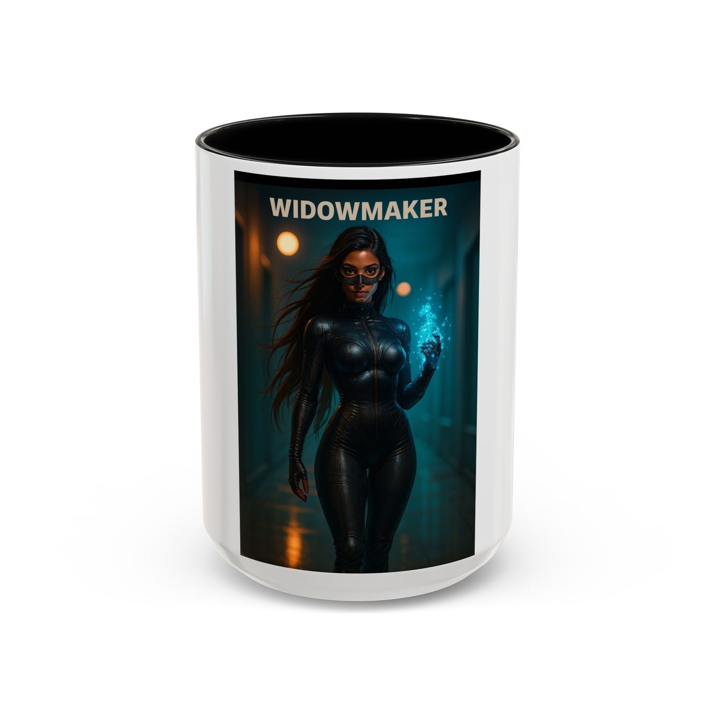 Widowmaker Accent Coffee Mug | Gamer Gift, Collectible Mug, Overwatch Decor, Unique Coffee Cup, Fantasy Mug