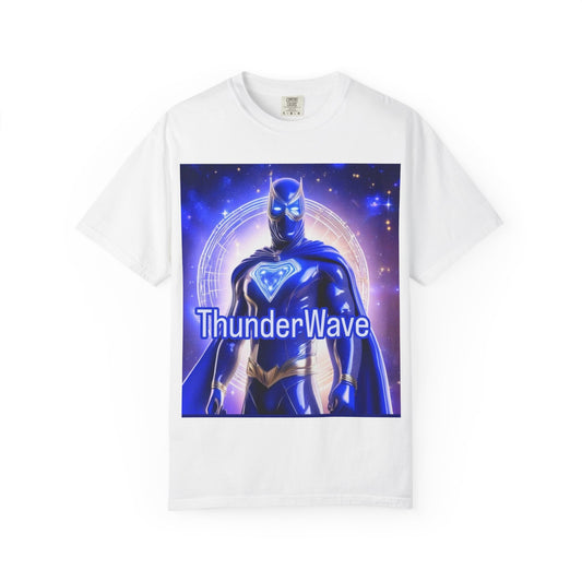 ThunderWave Superhero Unisex Garment-Dyed T-shirt - Perfect for Fans, Comic Lovers, Gifts, and Everyday Wear