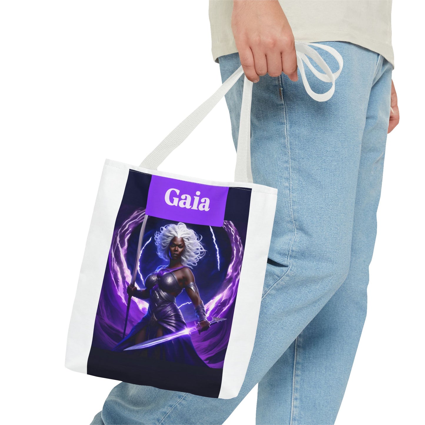 Gaia-Inspired Tote Bag | Goddess Art Tote, Eco-Friendly Bag, Gift for Her, Beach/Shopping Bag, Astrology Lover