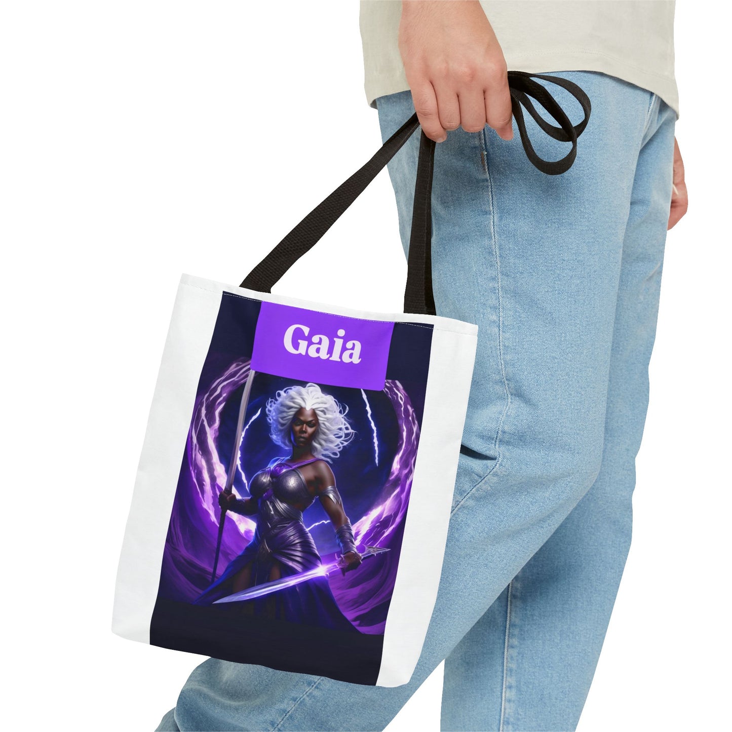 Gaia-Inspired Tote Bag | Goddess Art Tote, Eco-Friendly Bag, Gift for Her, Beach/Shopping Bag, Astrology Lover