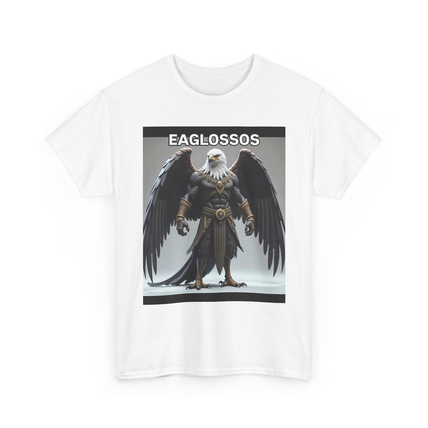 Eaglossos Graphic Tee - Unisex Heavy Cotton Shirt for Casual Wear, Gift for Gamers, Fantasy Enthusiasts, Everyday Style, Comfortable Apparel