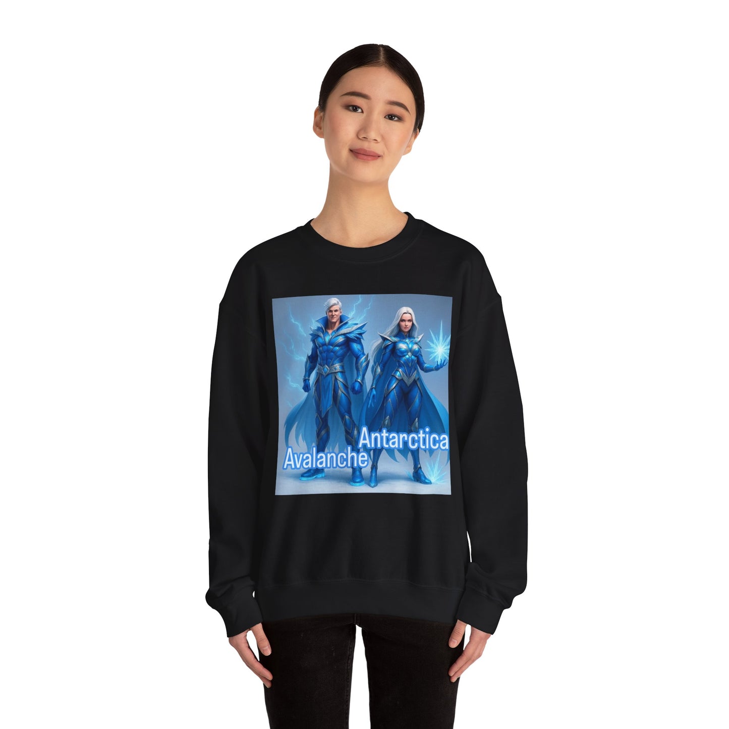 Antarctica Avalanche Ice Mage Crewneck Sweatshirt