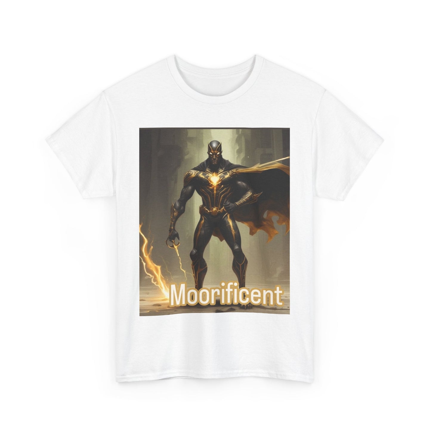 Moorificent Graphic Tee - Unisex Heavy Cotton Tee for Superhero Fans, Gift for Comic Lovers, Unique Apparel, Fun T-Shirts, Cool Gift Idea