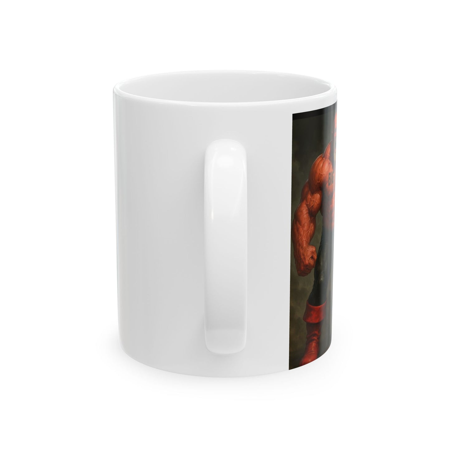 BIG MF Ceramic Mug - Perfect Gift for Fitness Lovers, Bodybuilders, Coffee Enthusiasts, Gym Motivators, Home Décor