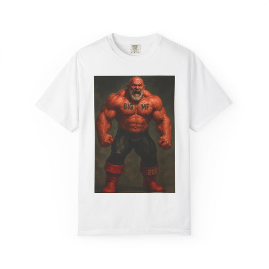 BIG MF  Graphic Tee, Unisex Vintage Shirt, Funny Workout Top, Gift for Him, Casual Graphic T-shirt