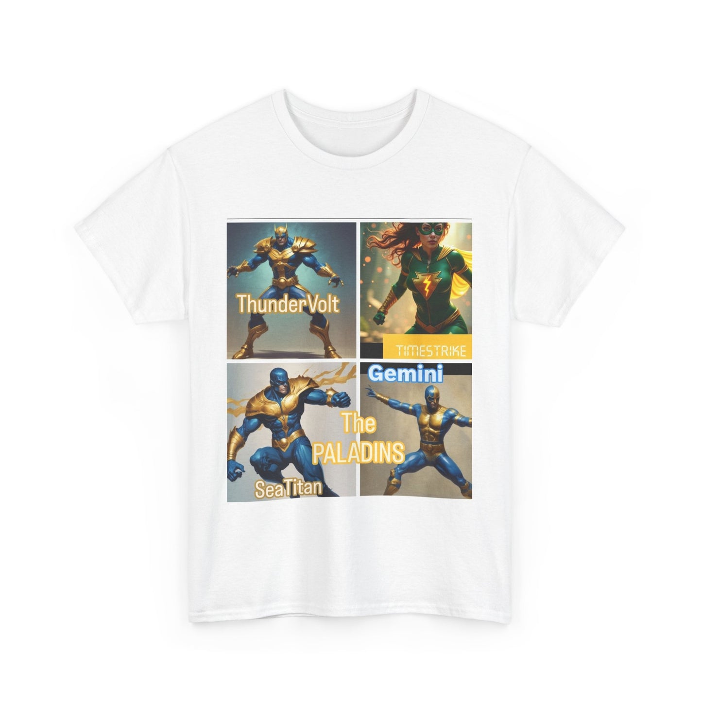 Superhero Graphic Tee, Fun Gift for Comic Lovers, Unisex Cotton T-Shirt, Cool Casual Wear, Unique Present for Birthdays