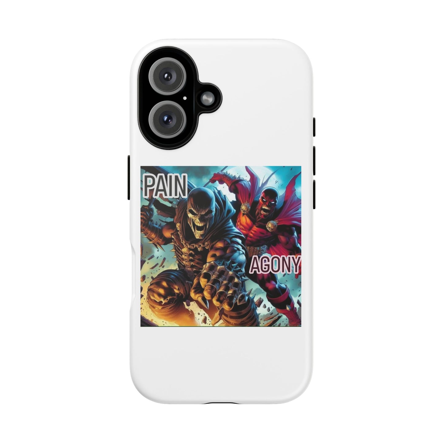 Tough Cases: Bold Phone Case for Gamers, Pain & Agony Design, Perfect for Birthdays, Special Occasions, Unique Gift Idea