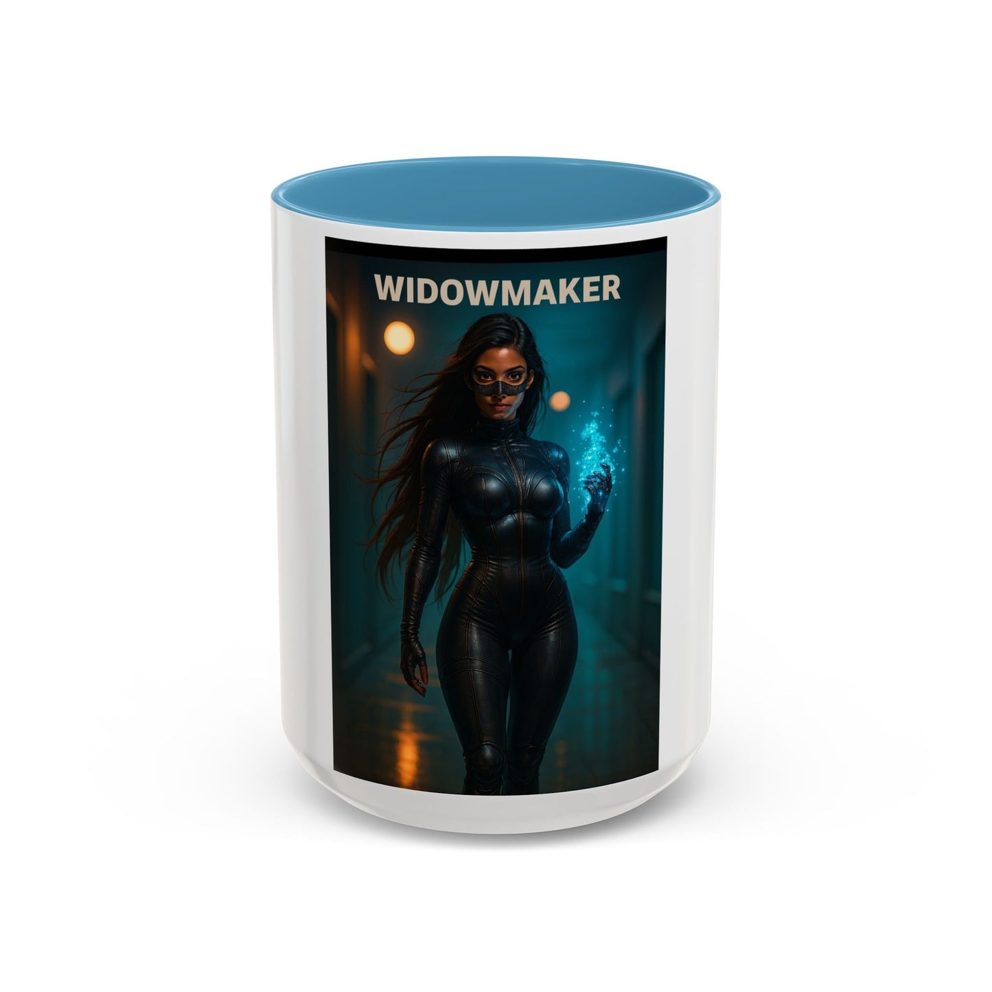 Widowmaker Accent Coffee Mug | Gamer Gift, Collectible Mug, Overwatch Decor, Unique Coffee Cup, Fantasy Mug