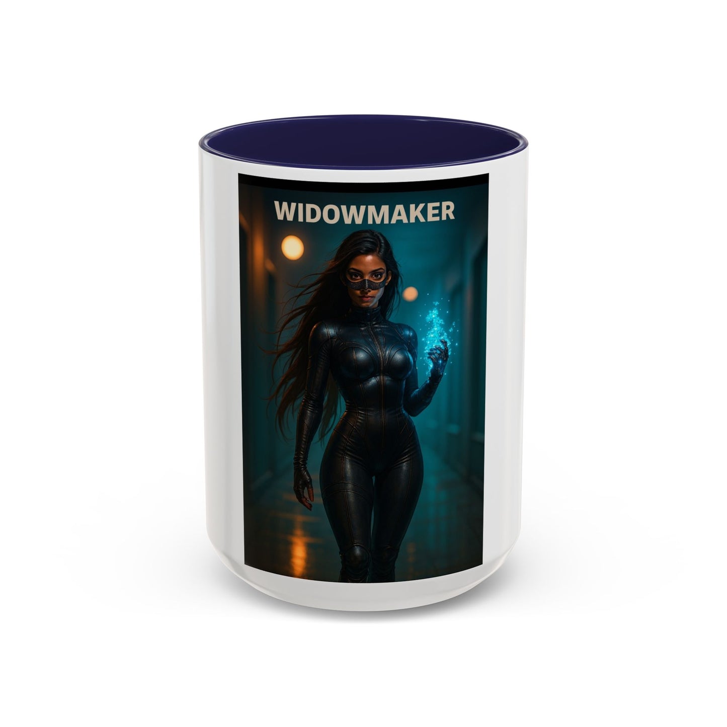 Widowmaker Accent Coffee Mug | Gamer Gift, Collectible Mug, Overwatch Decor, Unique Coffee Cup, Fantasy Mug